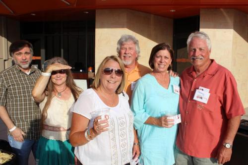 David, Jane, Christie ('71), Waddy, Teri ('69), Tommy